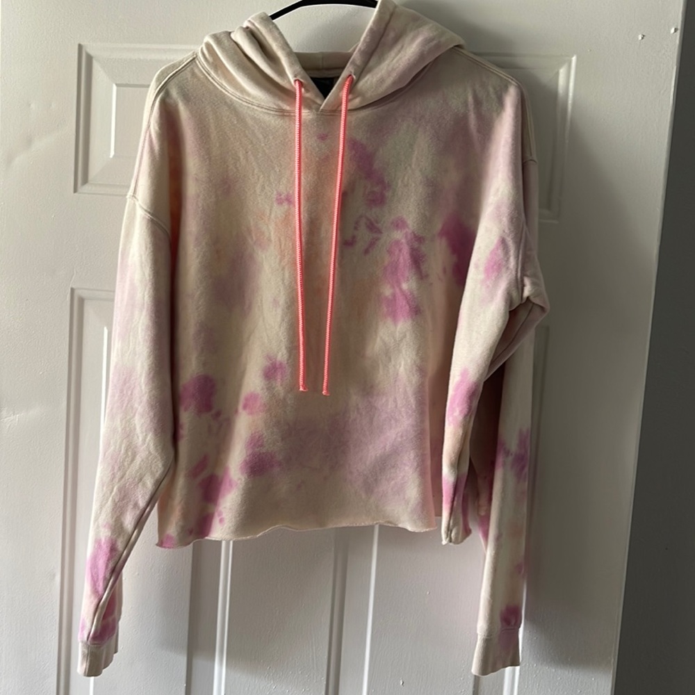 Pink tie dye Hoodie